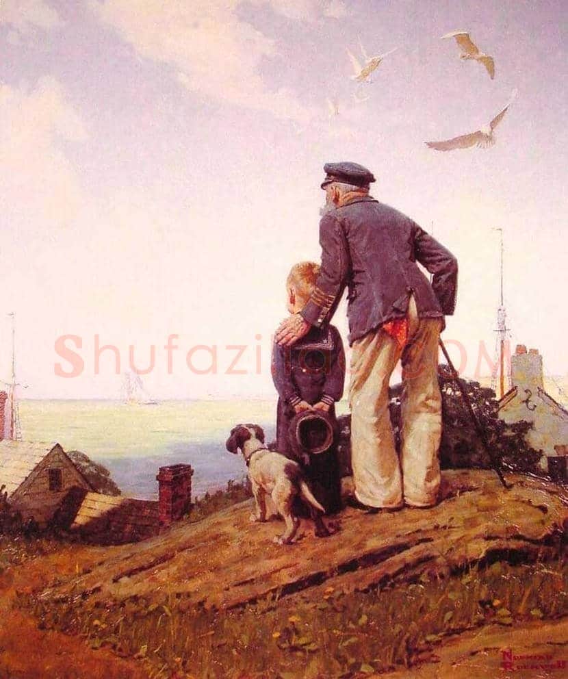 美国插画师|诺曼·洛克威尔作品欣赏 | 书画科普