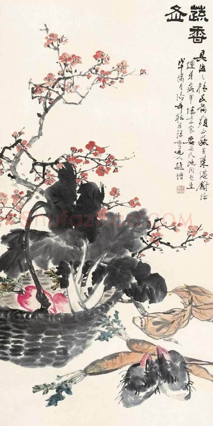 张辛稼花鸟画作品欣赏 | 书画学堂