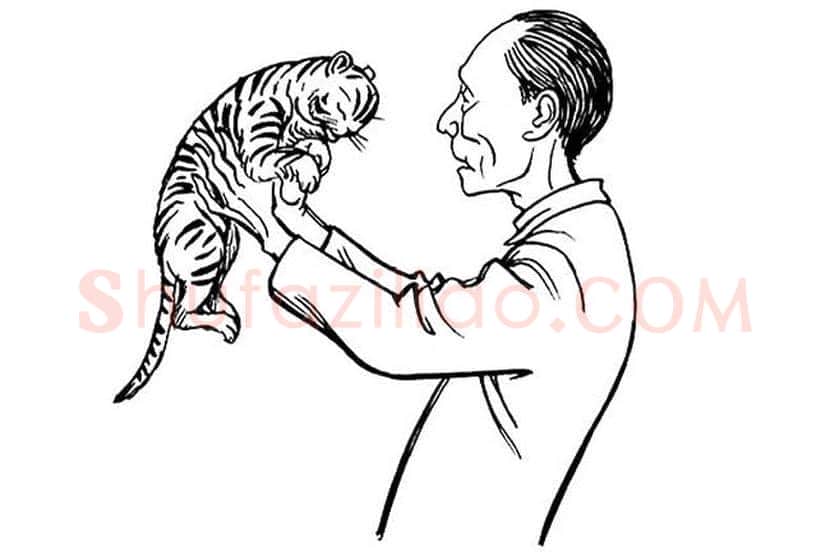 丁聪的文化名人漫画肖像 | 书画知识