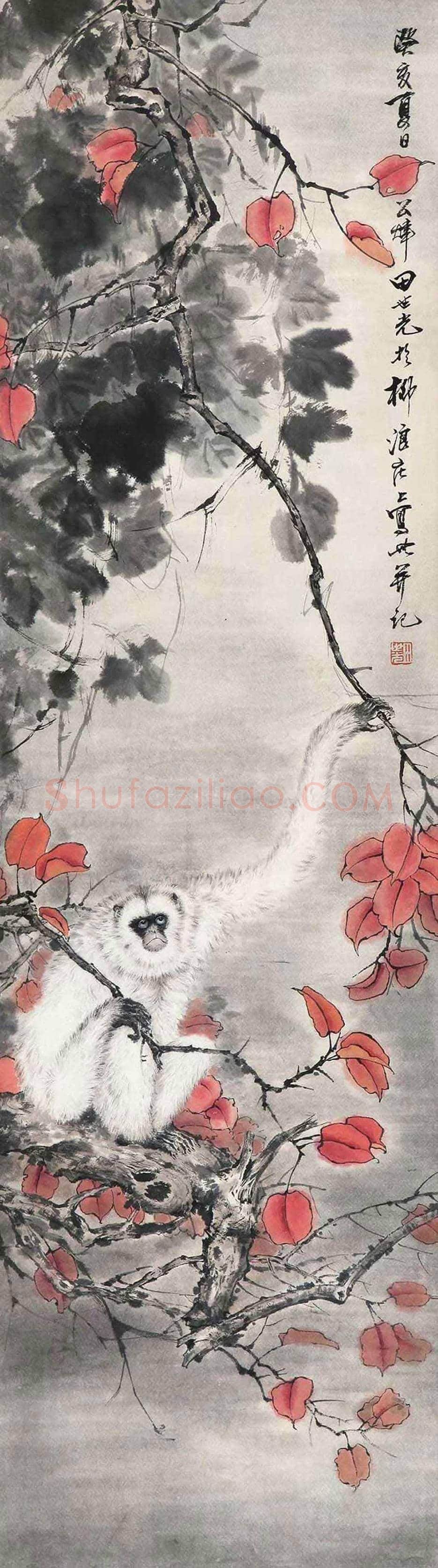 田世光猿猴作品精选 | 书画文摘