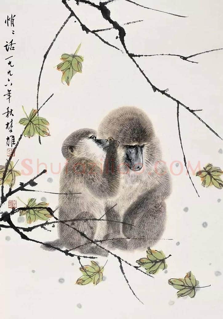 方楚雄工笔动物欣赏,很有乡土气息 | 书画资料