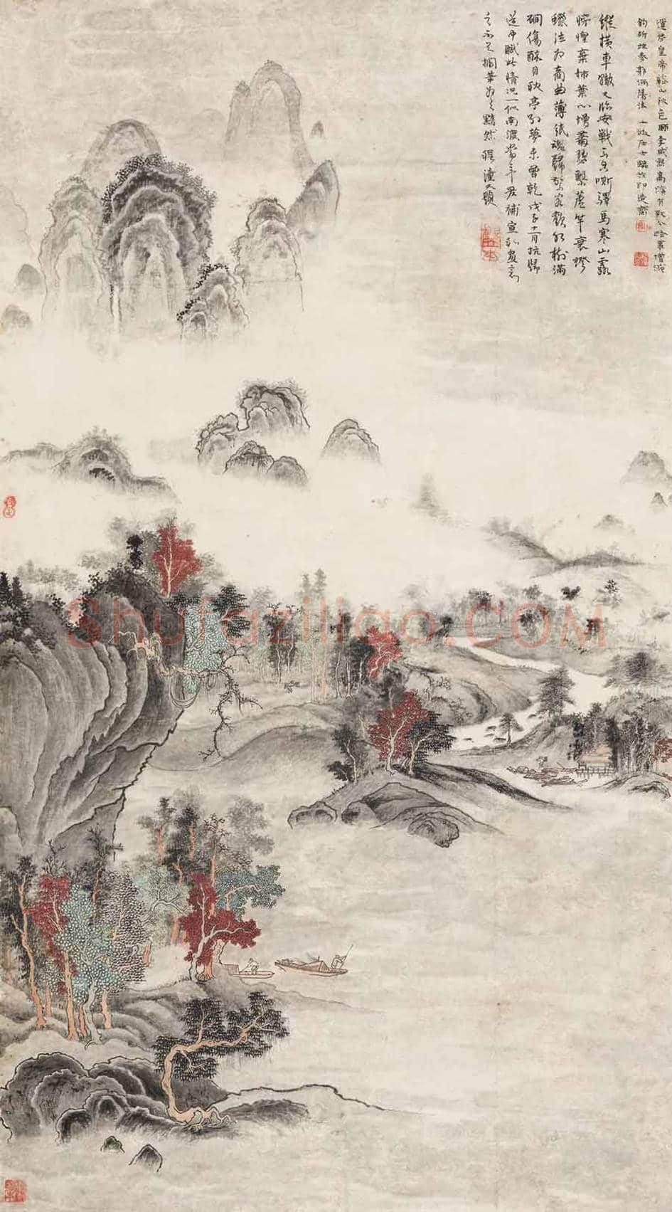 程十发山水画欣赏 | 书画资料