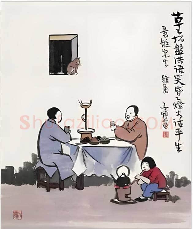 丰子恺的儿童漫画作品 | 书画讲解