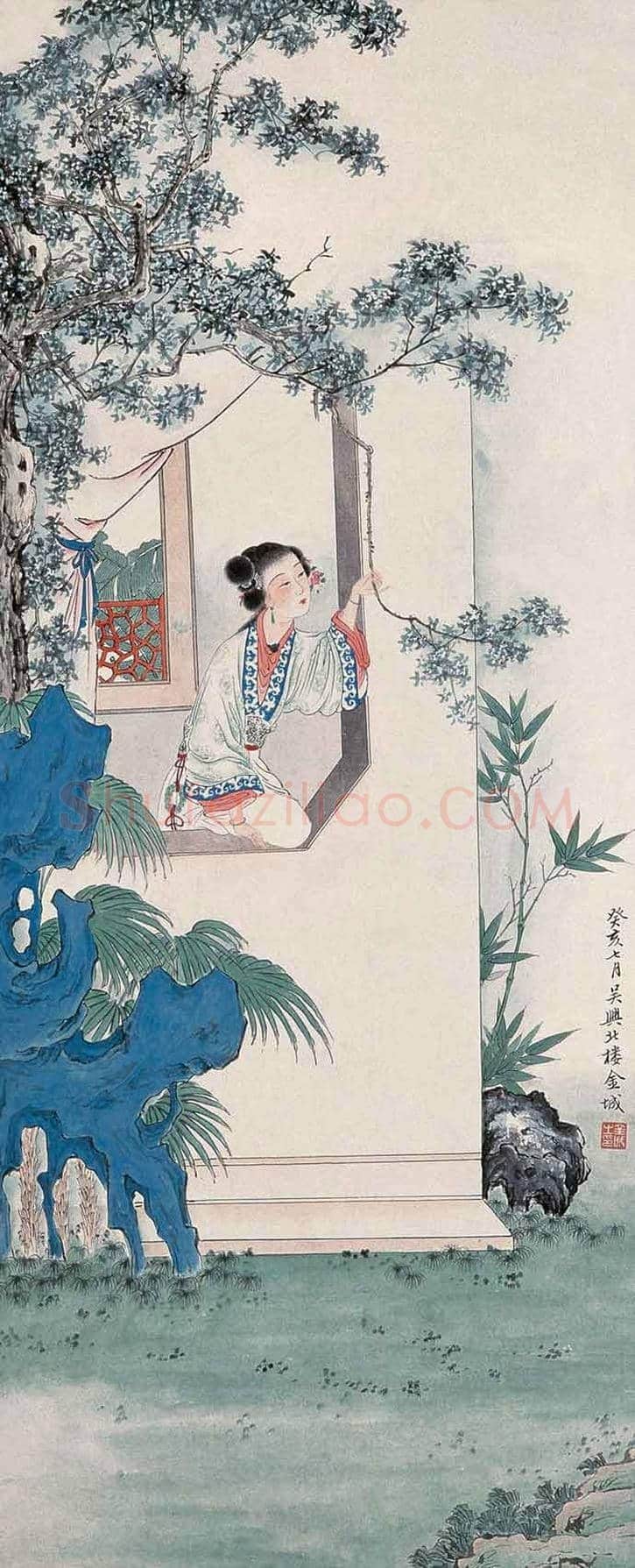 金城人物画欣赏 | 书画知识