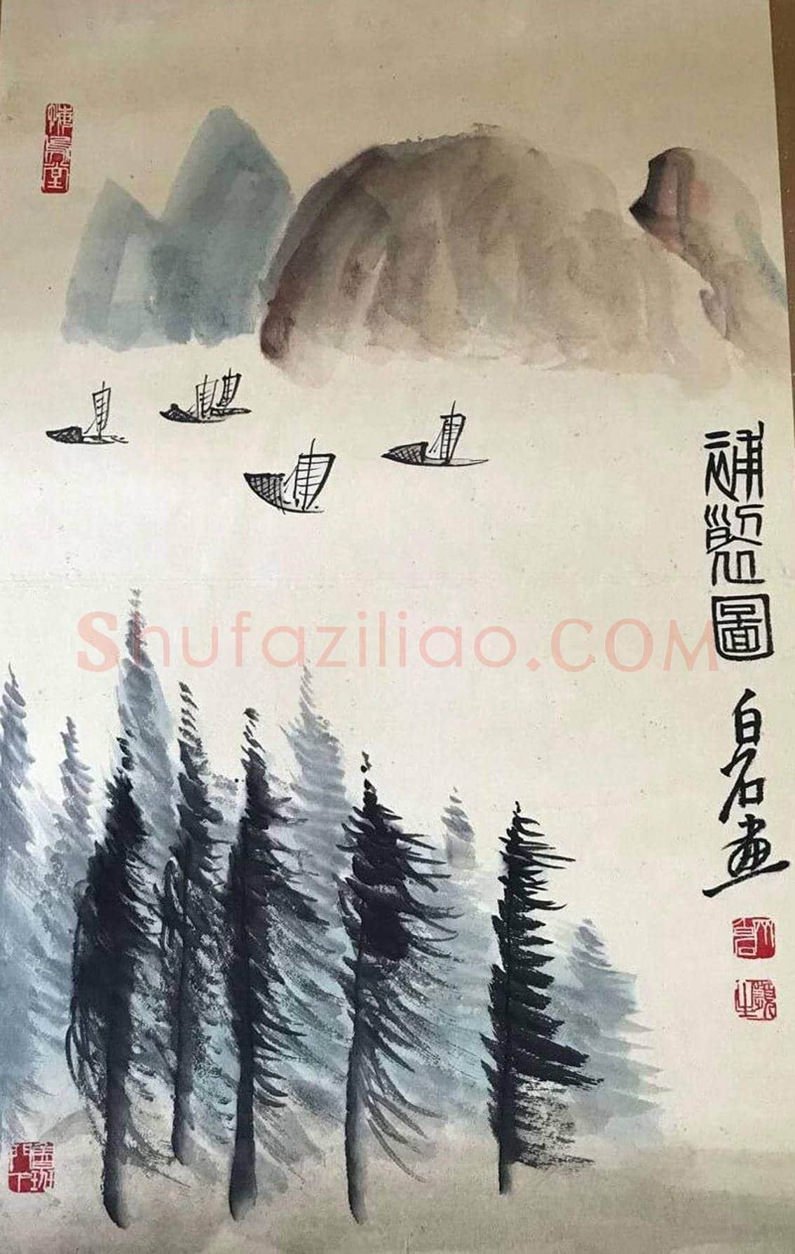 胸中山水甲天下——齐白石《四季山水册》 | 国画赏析