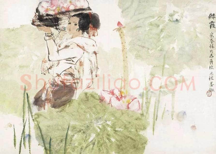 周思聪荷花作品欣赏 | 书画文摘