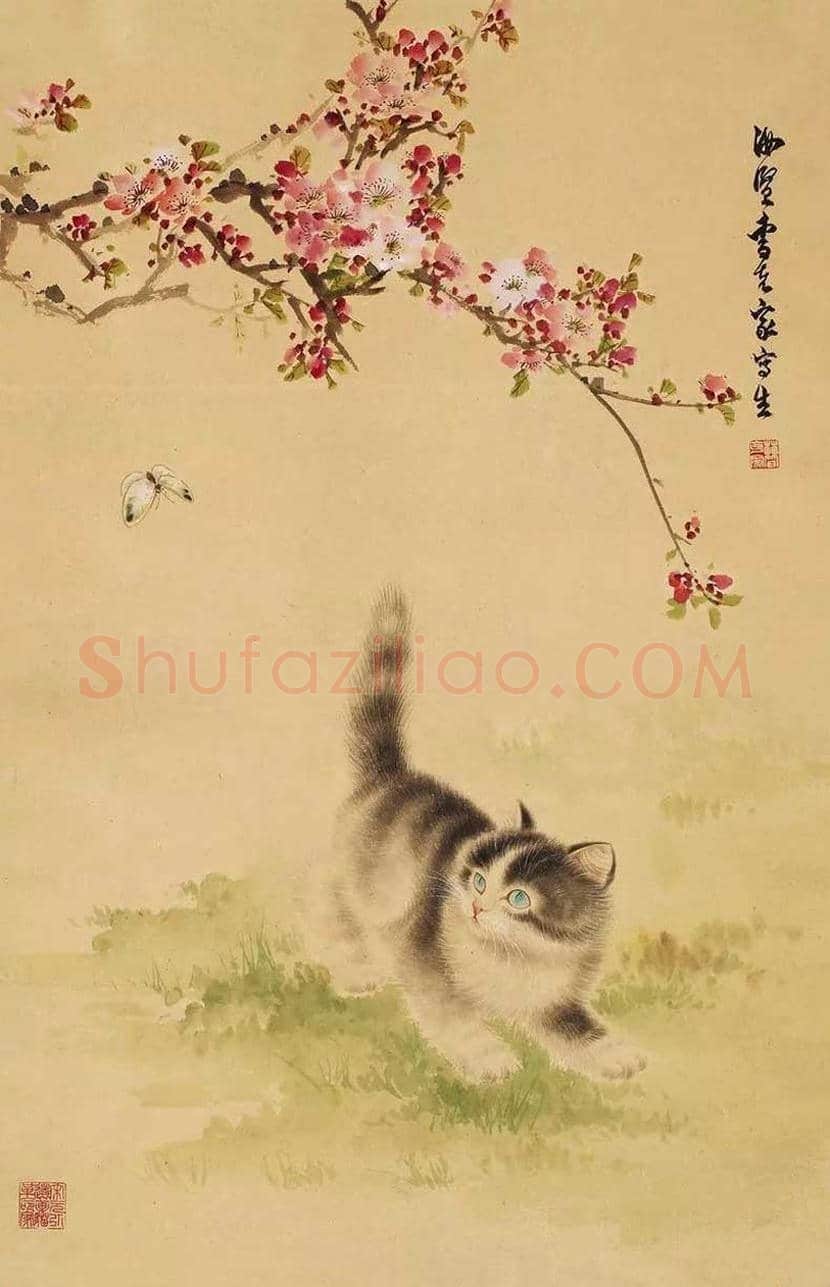曹克家画猫作品欣赏 | 书画学堂