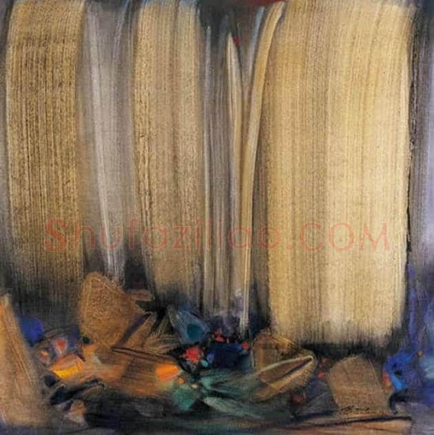 朱德群(1951-2004期间)作品欣赏 | 书画百科