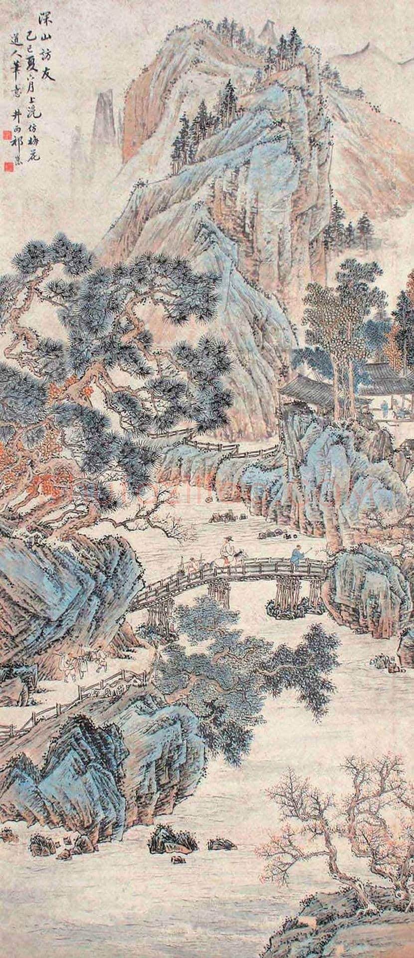 祁昆山水画作品欣赏 | 书画文摘