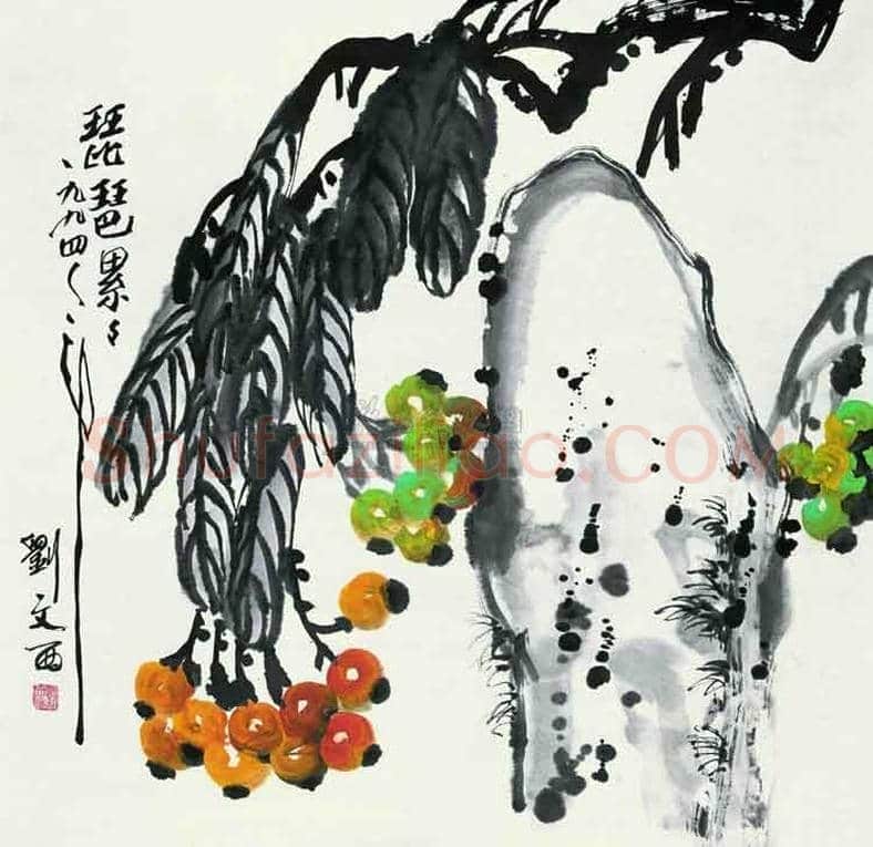 刘文西花鸟画亦是一绝！ | 书画资料