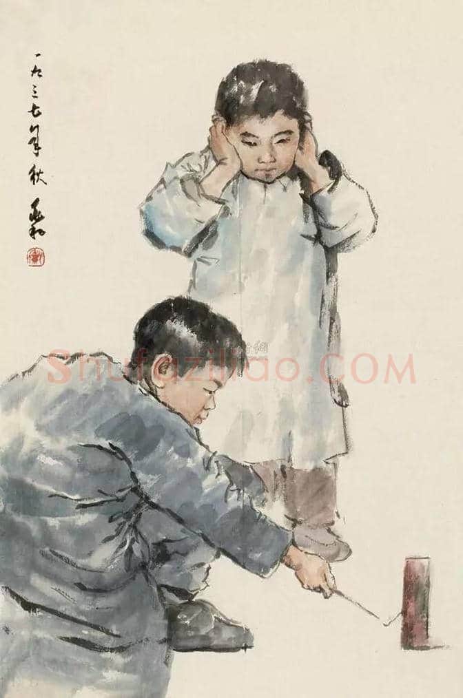 蒋兆和人物画精选 | 书画知识