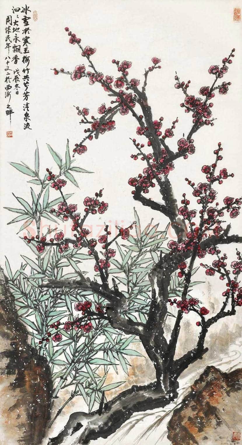 周怀民花鸟画作品欣赏 | 书画科普