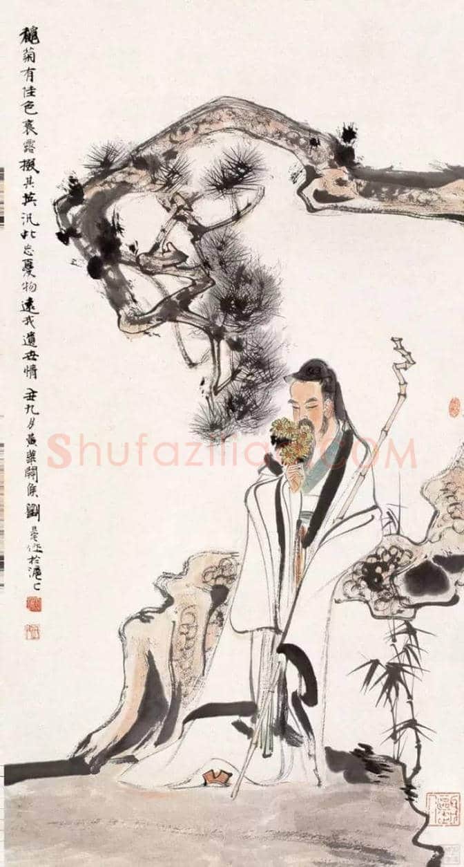 近现代名家画菊48幅！（值得收藏） | 书画知识