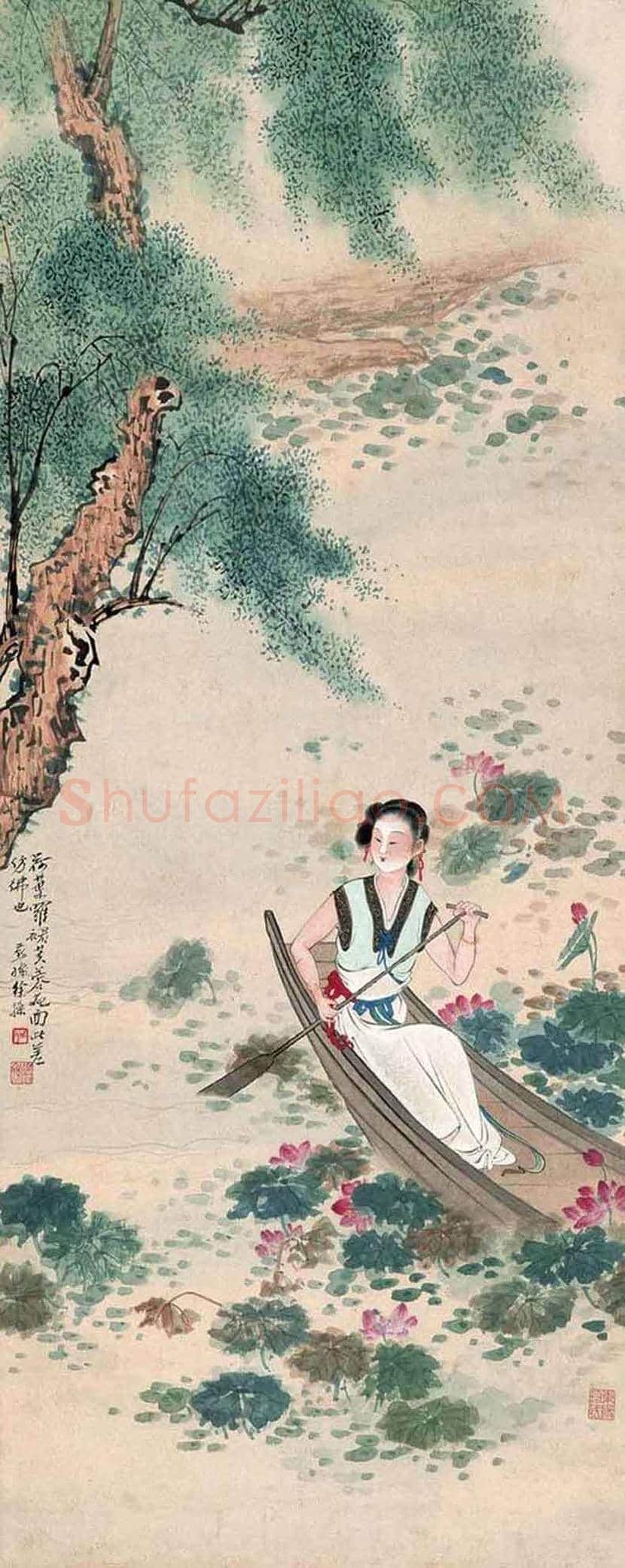 徐燕孙人物画作品欣赏 | 书画讲解