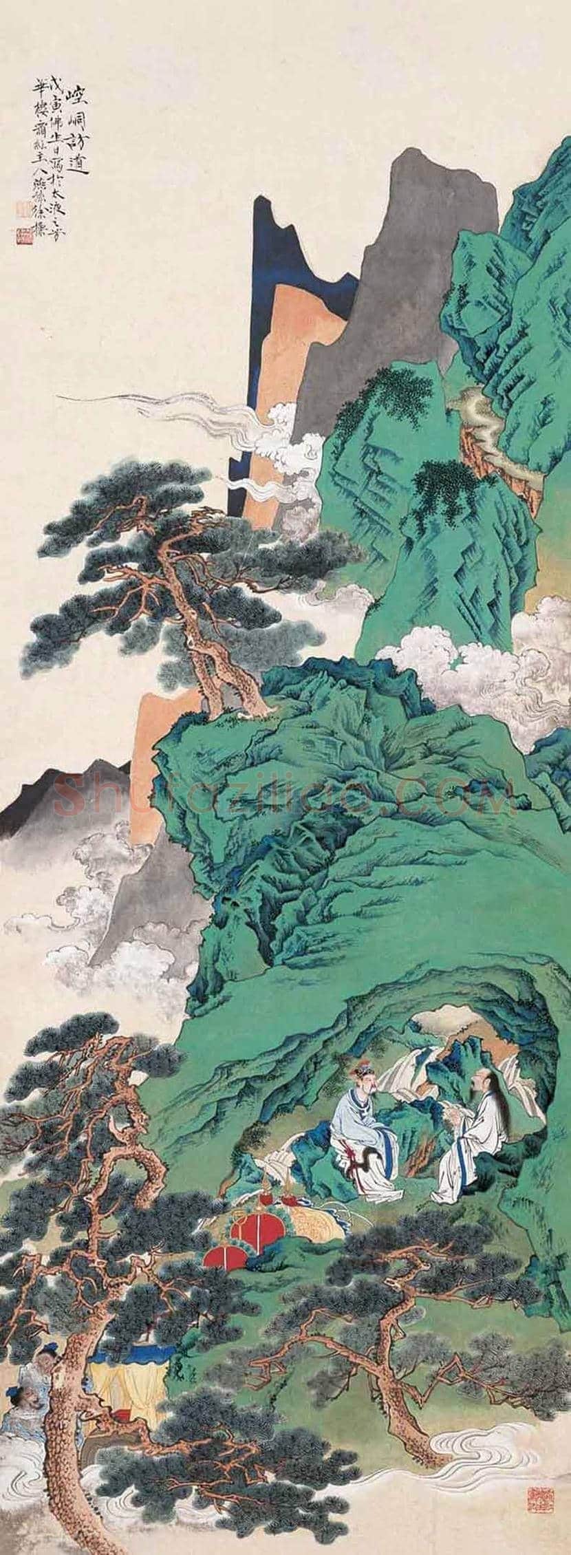 徐燕孙人物画作品欣赏 | 书画讲解