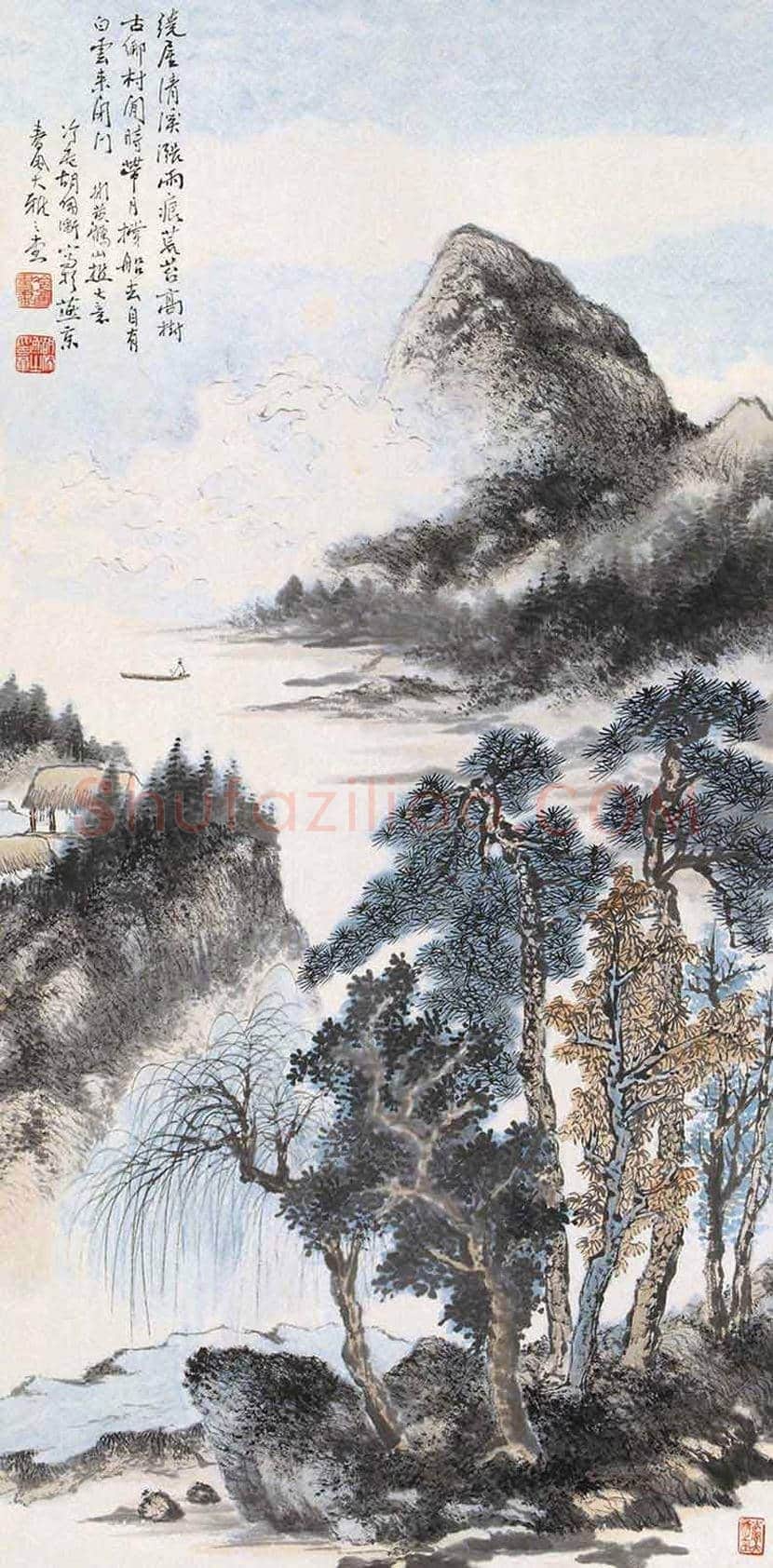 胡佩衡山水画作品欣赏 | 书画知识