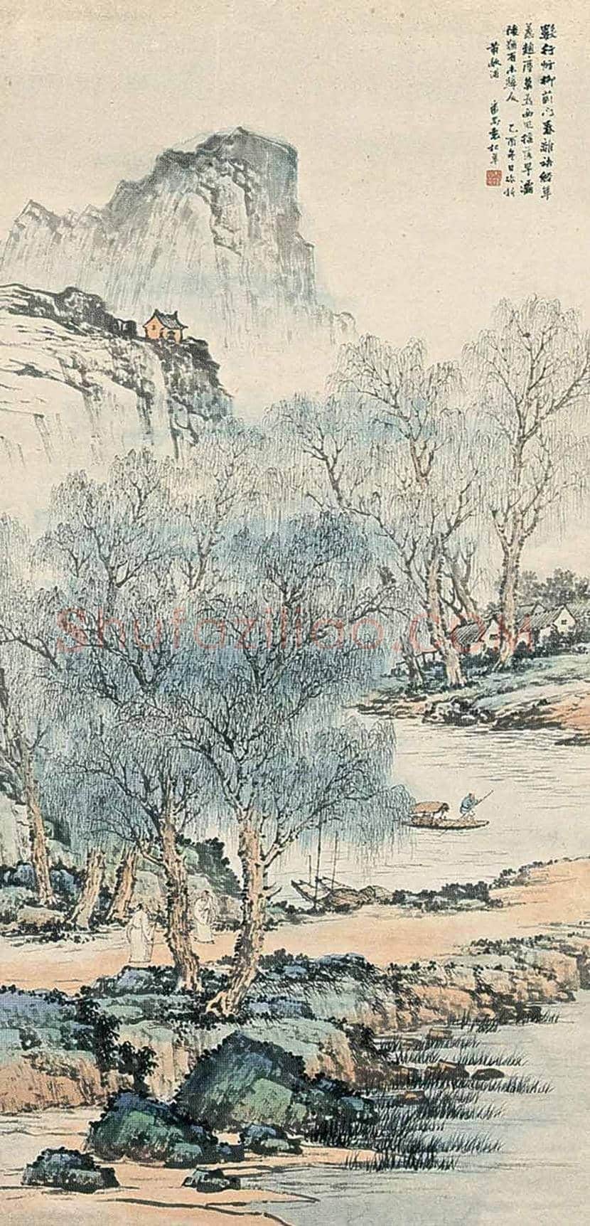 袁松年山水画作品欣赏 | 书画讲解