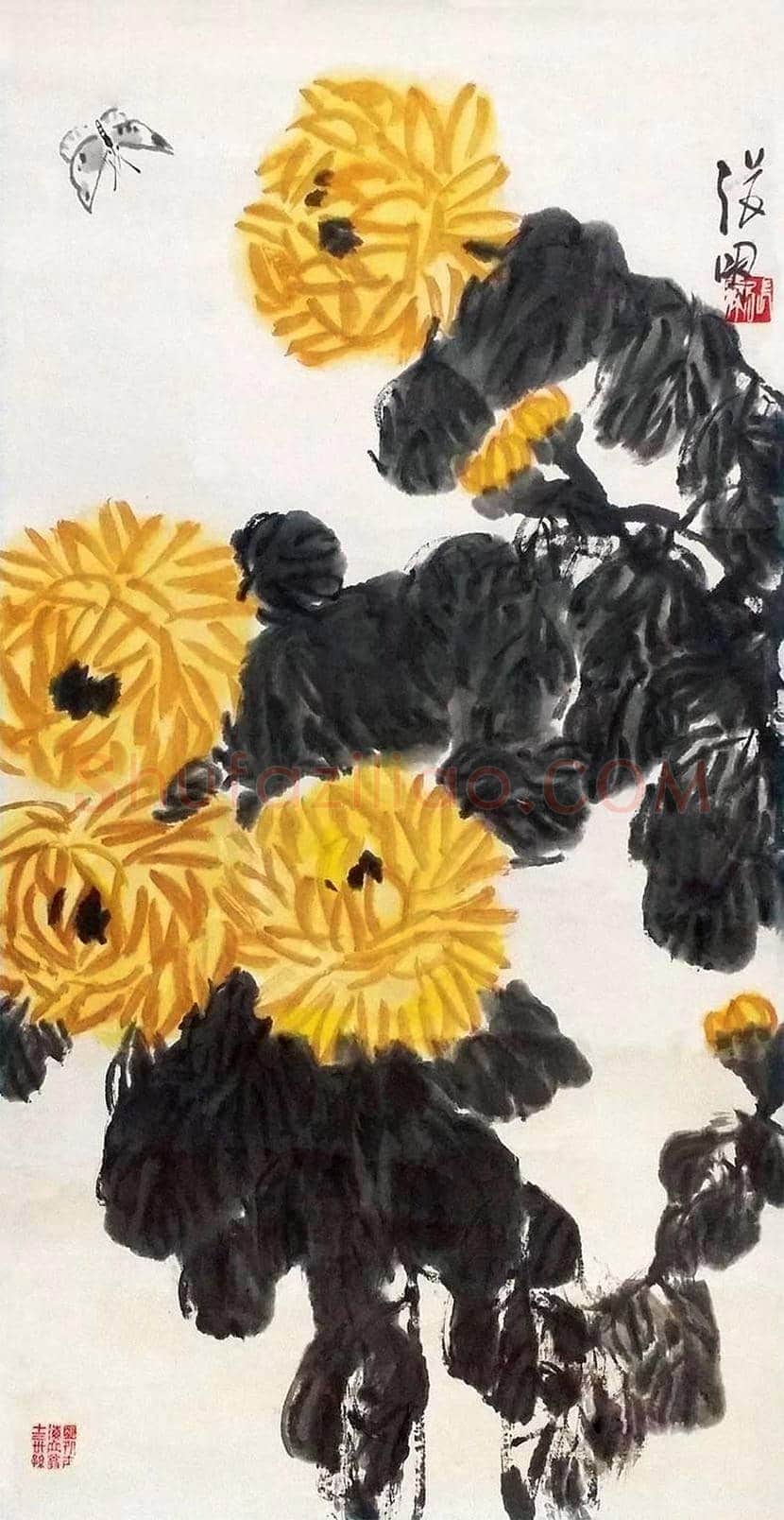 张朋花鸟画作品欣赏 | 书画文摘
