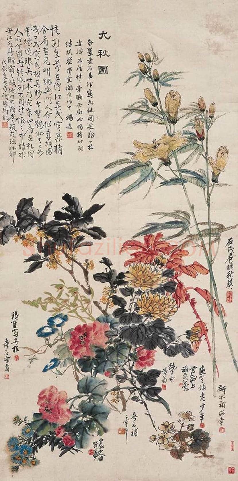 程璋作品欣赏 | 书画科普