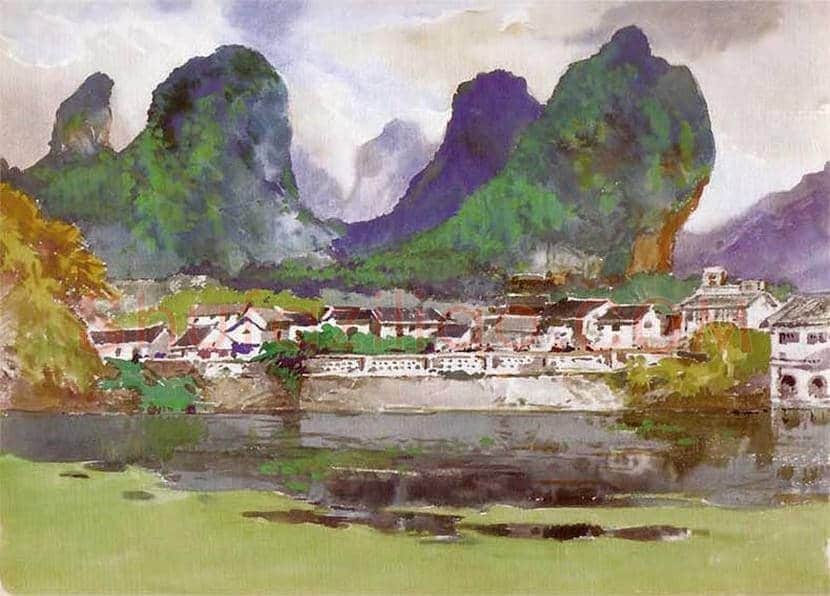 李剑晨水彩画作品欣赏 | 书画科普