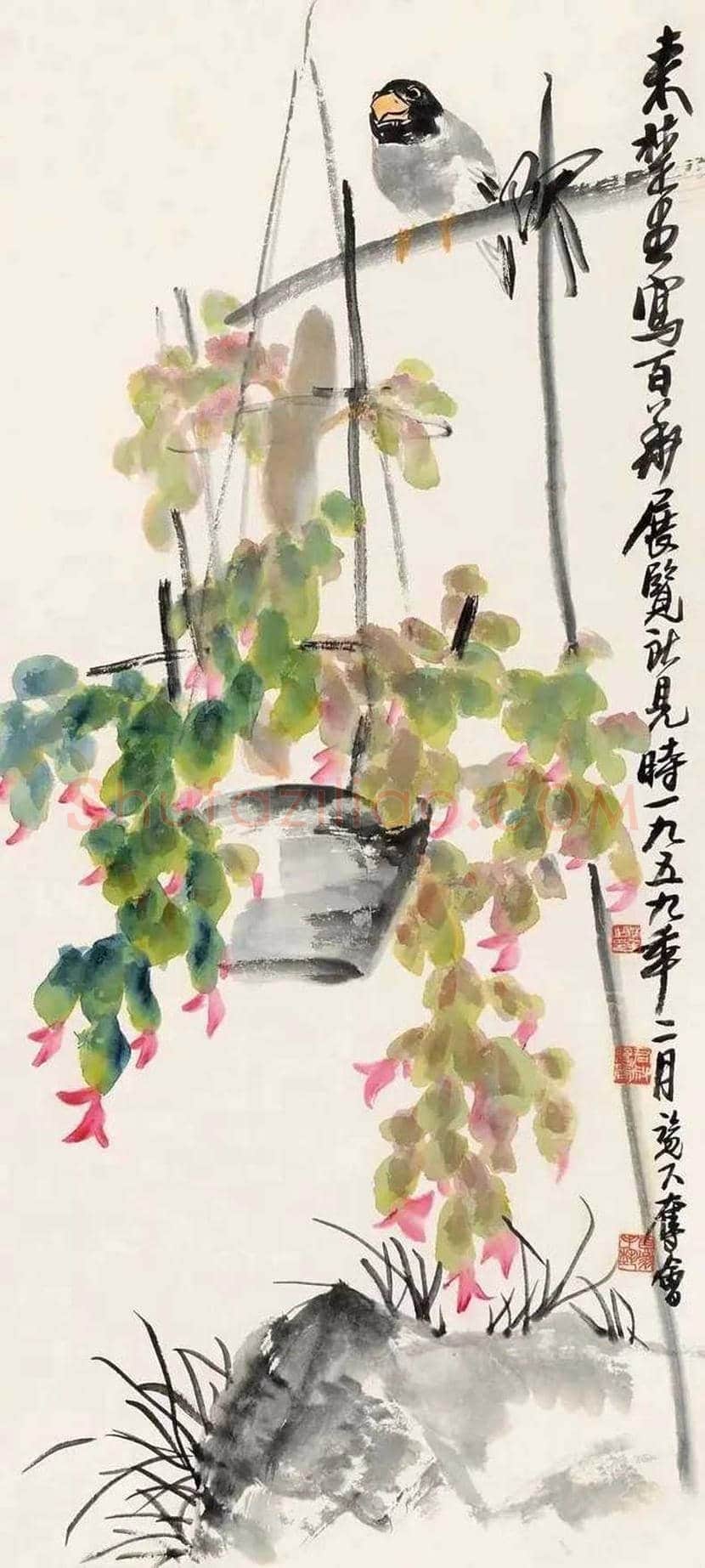 来楚生作品欣赏 | 书画资料