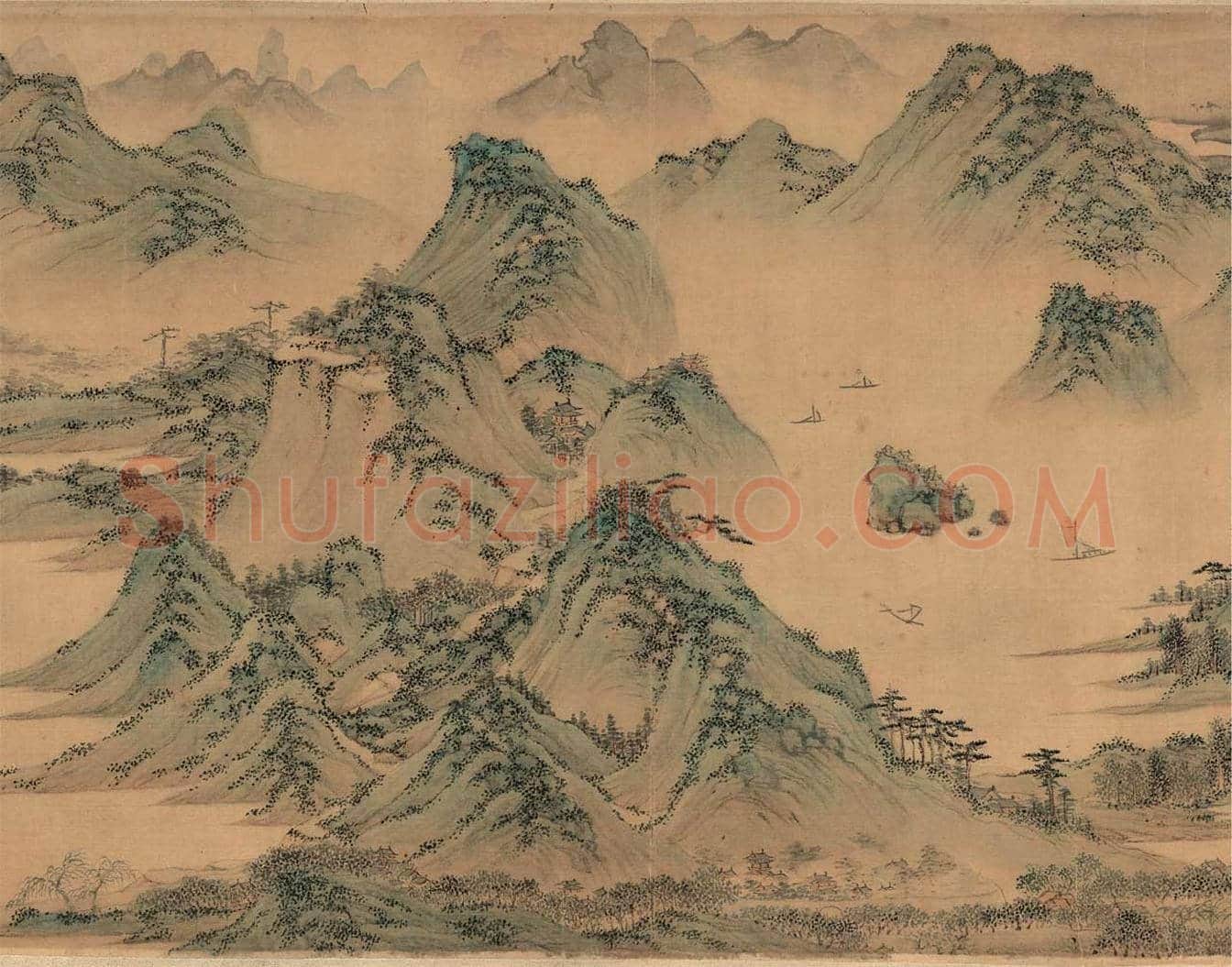文征明《吴中胜概图》图赏 | 传世国画赏析