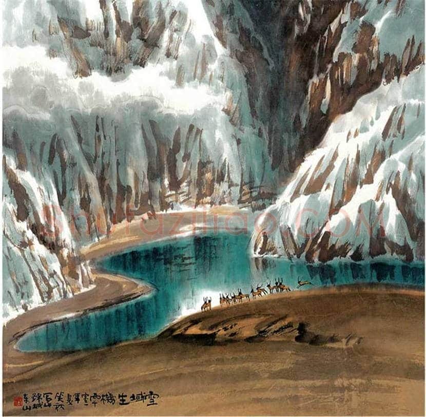 邱笑秋山水画作品欣赏 | 书画文摘