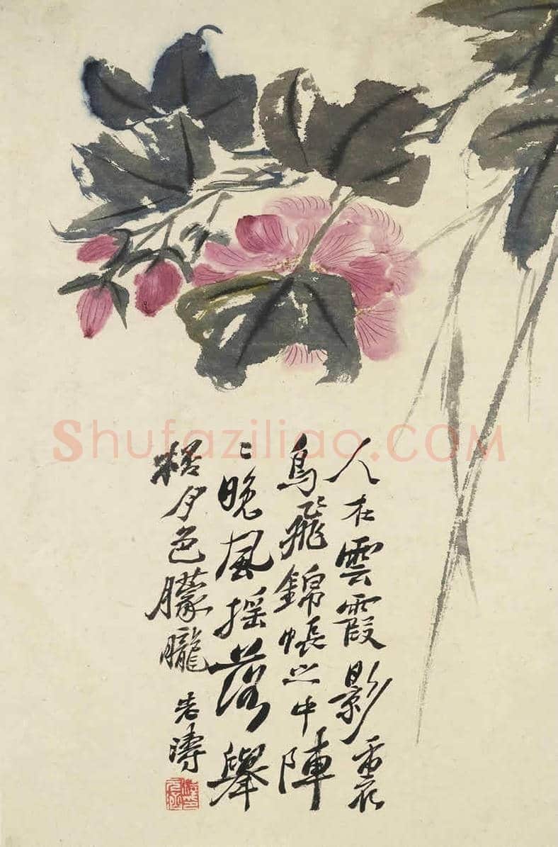 石涛《花卉册页》十帧 | 书画文摘