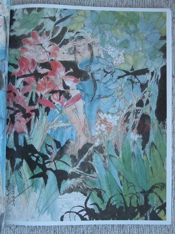 程十发连环画《召树屯和喃婼娜》 | 书画知识