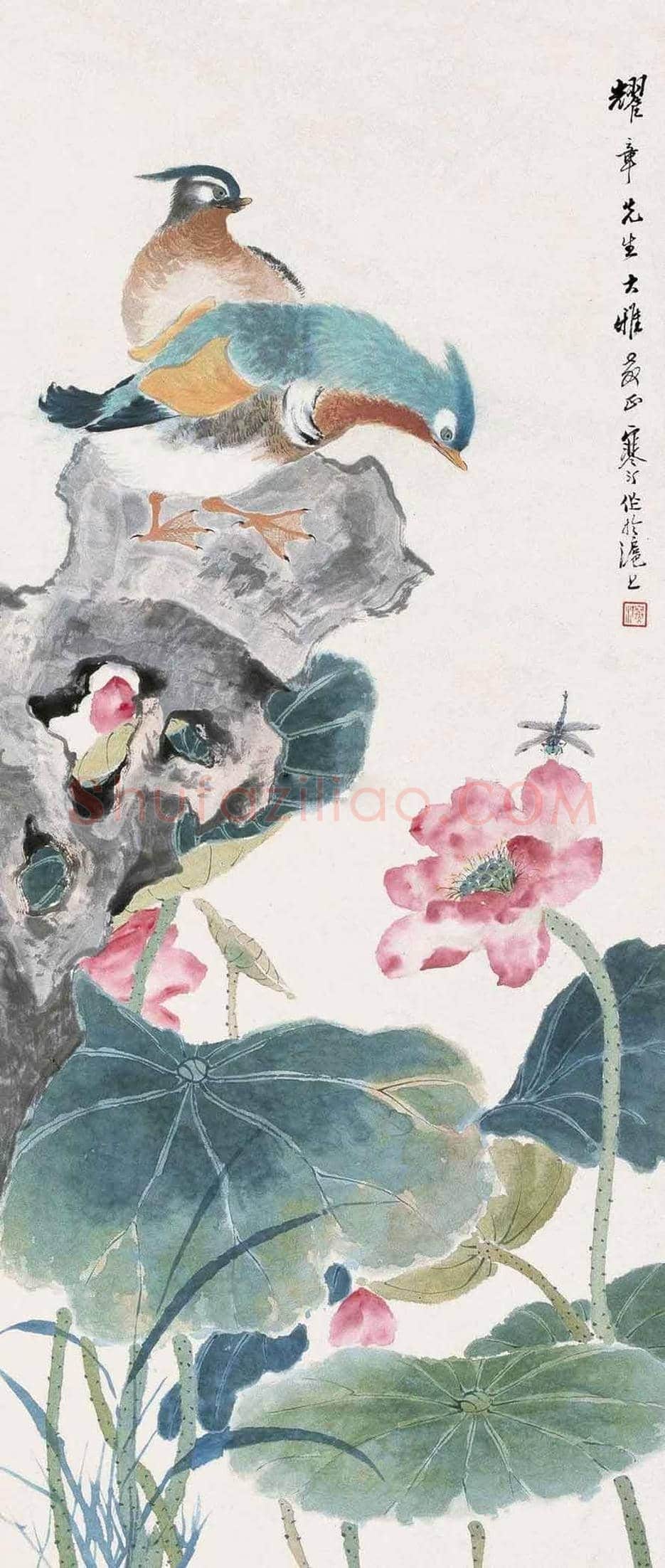 江寒汀荷花作品欣赏 | 书画讲解