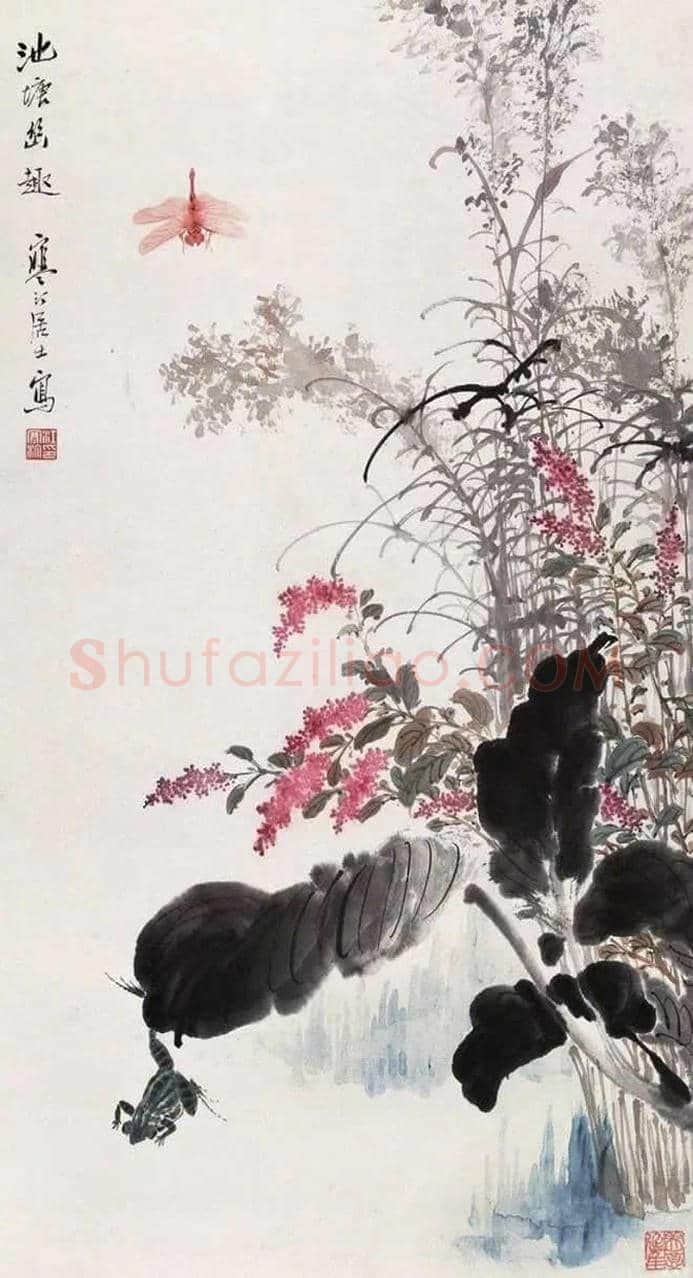 江寒汀最美花鸟精品集萃，值得品赏！ | 书画学堂
