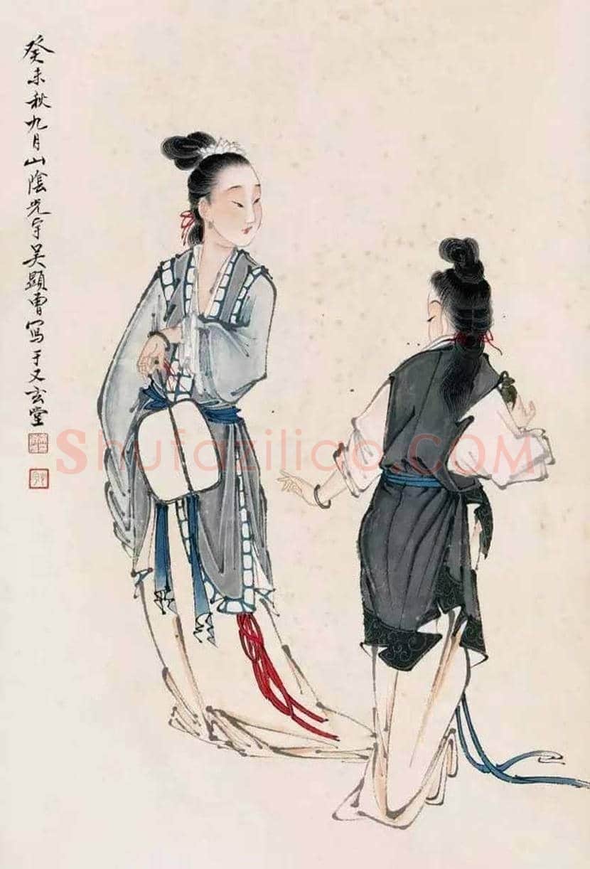 吴光宇人物画作品欣赏 | 书画常识