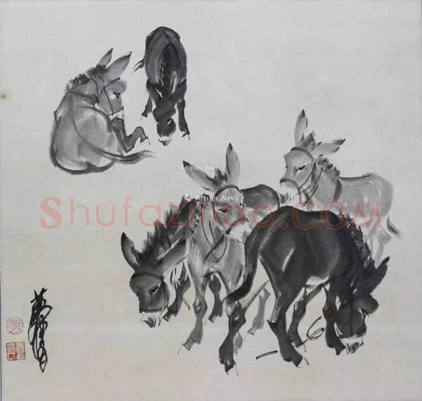 2018年黄胄作品拍卖价格TOP20 | 书画知识