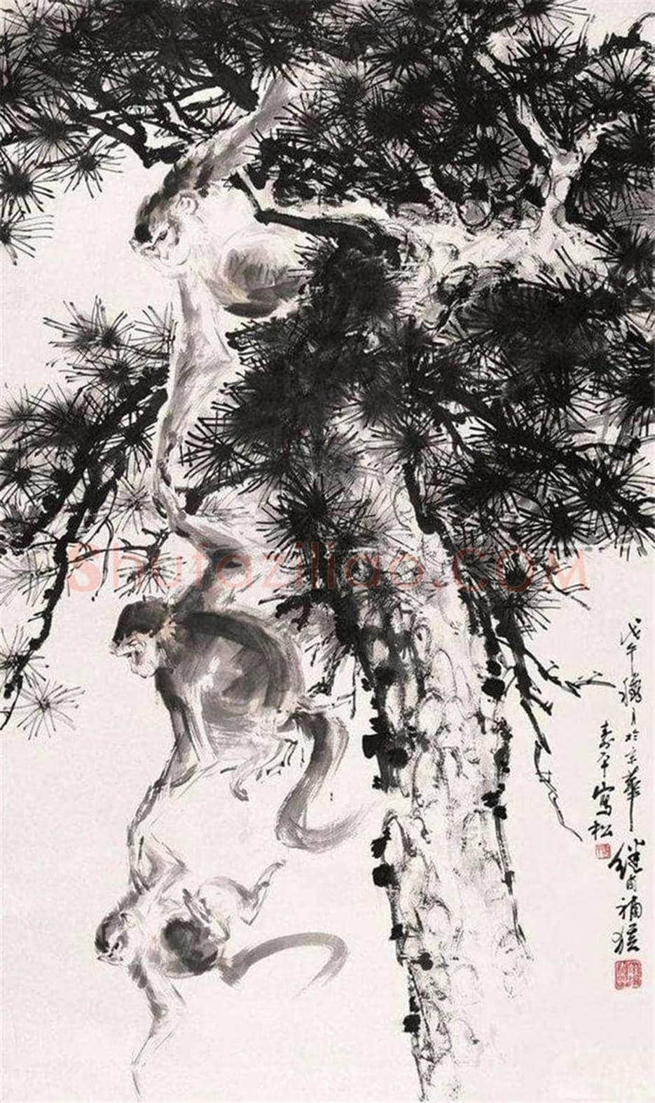 刘继卣动物画作品欣赏 | 书画学堂
