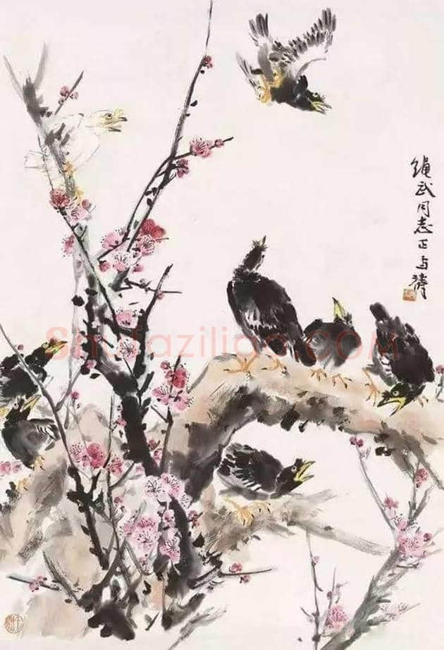 王雪涛梅花作品欣赏 | 灵性画梅 | 书画常识