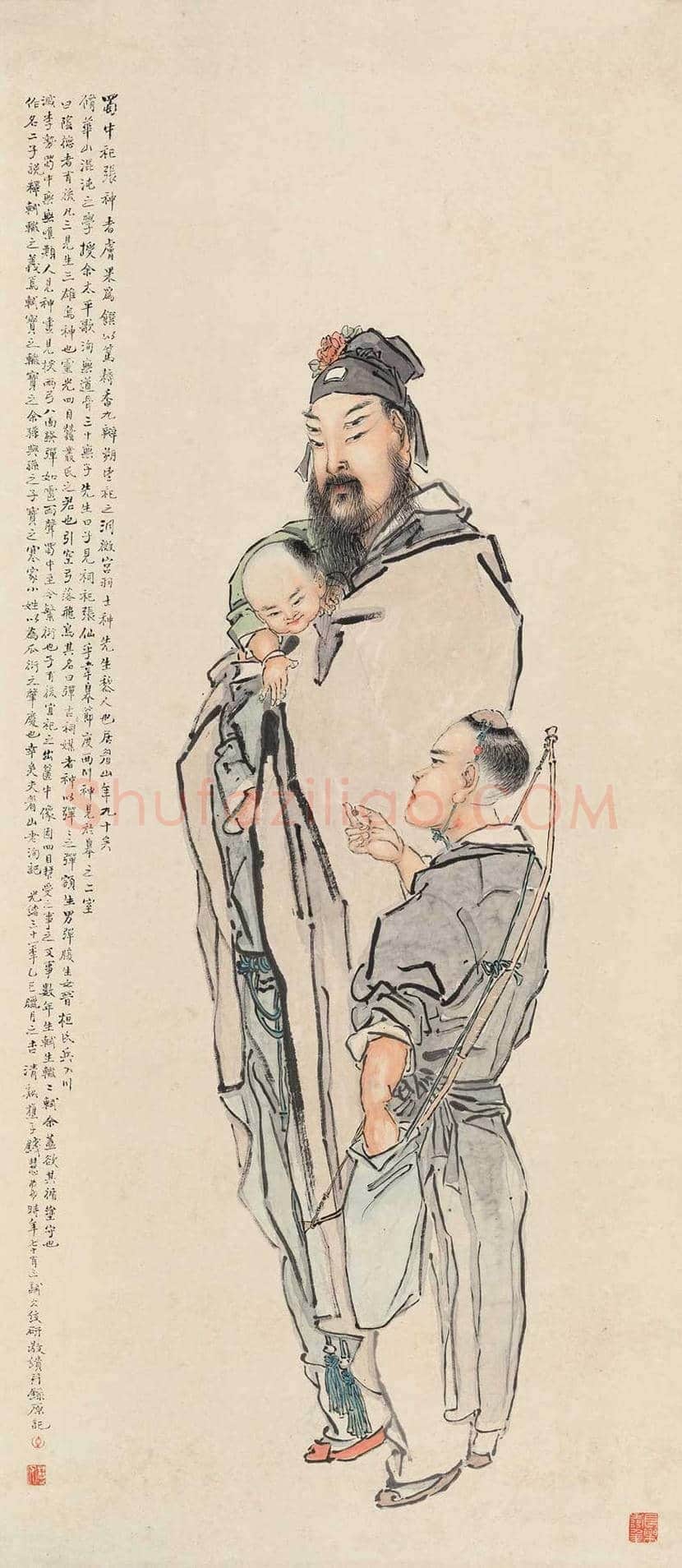 钱慧安作品欣赏 | 书画资料