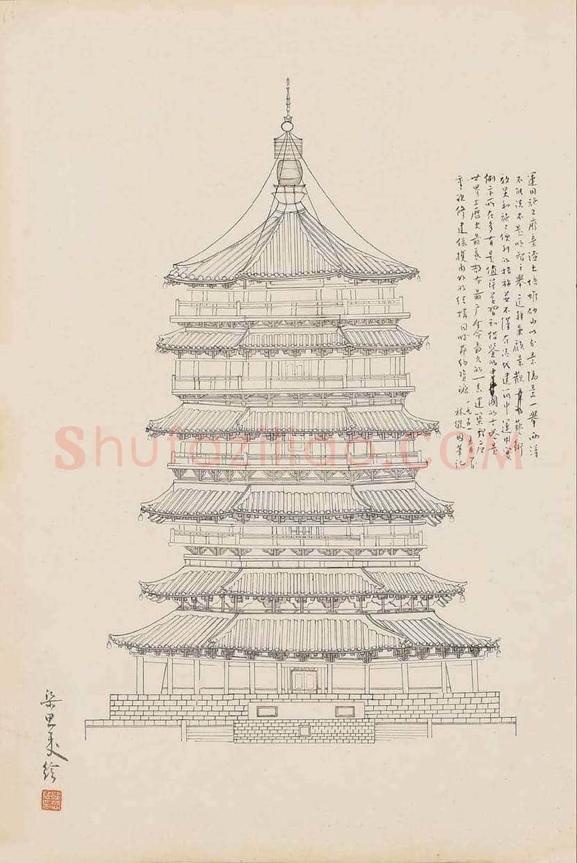 林徽因书画作品欣赏 | 书画知识