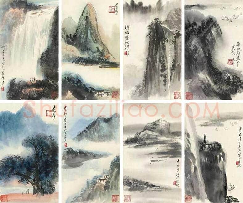 唐云山水画作品欣赏 | 书画讲解