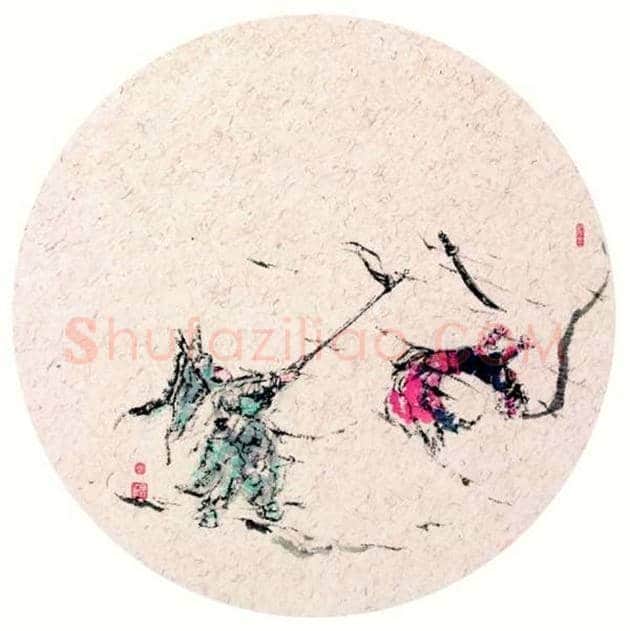 戏曲人物画名家画作 | 书画学堂