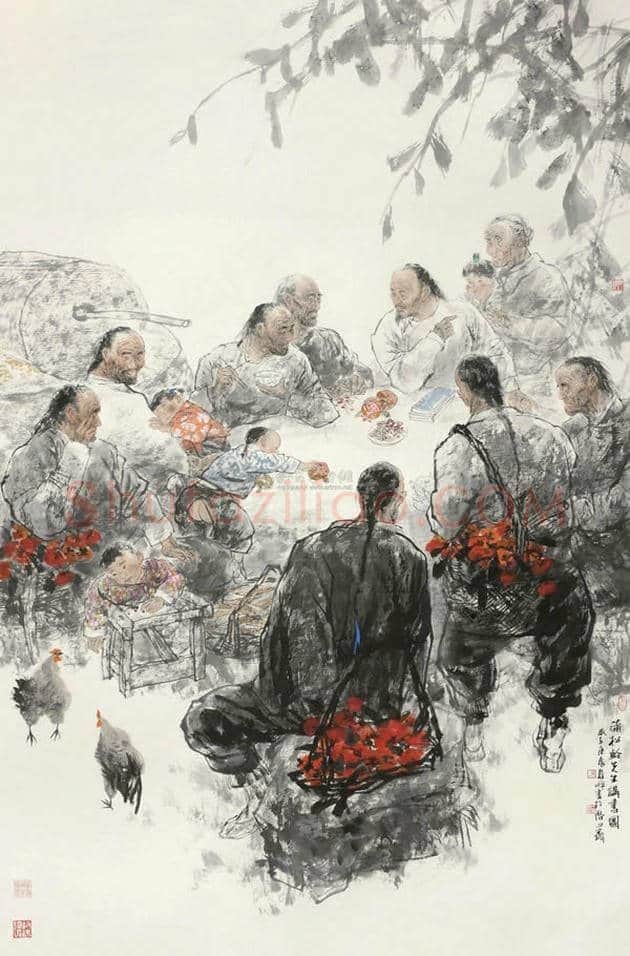 王明明作品《清溪渔隐图》您一定没见过 | 国画作品