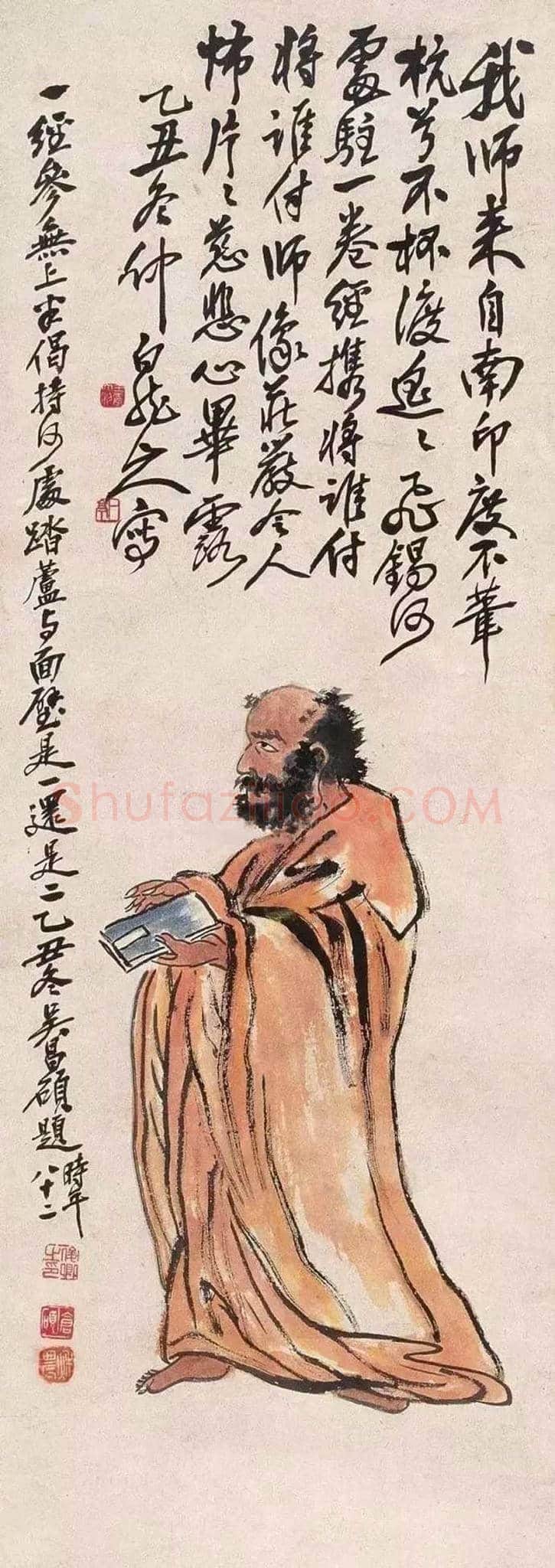 吴昌硕人物画欣赏 | 书画资料