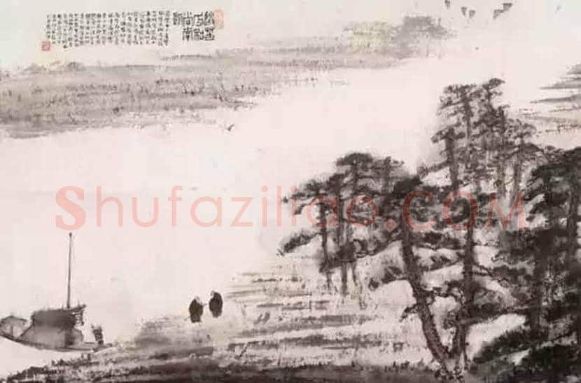 具有古诗意境的傅抱石绘画图赏 | 书画知识