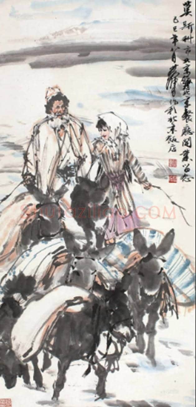 黄胄字画价格，黄胄的驴一平尺多少钱 | 书画百科