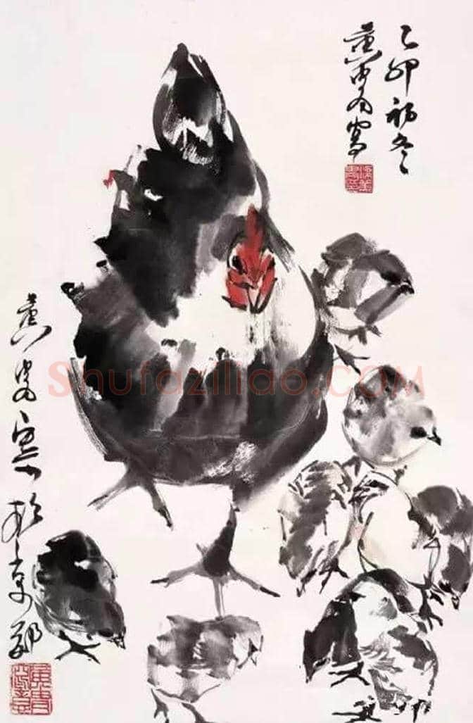 黄胄笔下的鸡也同样精彩 | 书画百科
