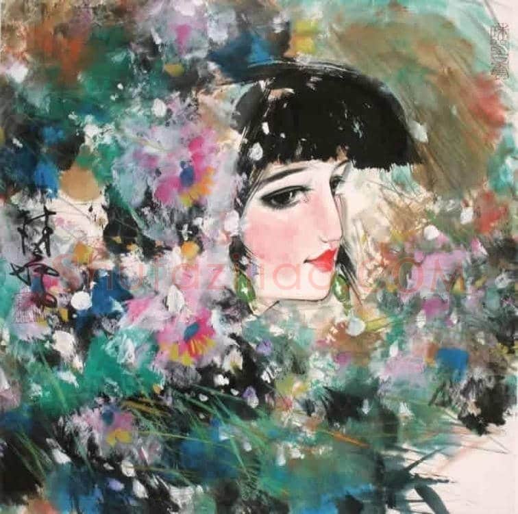 林墉精品水墨人物作品欣赏 | 书画讲解