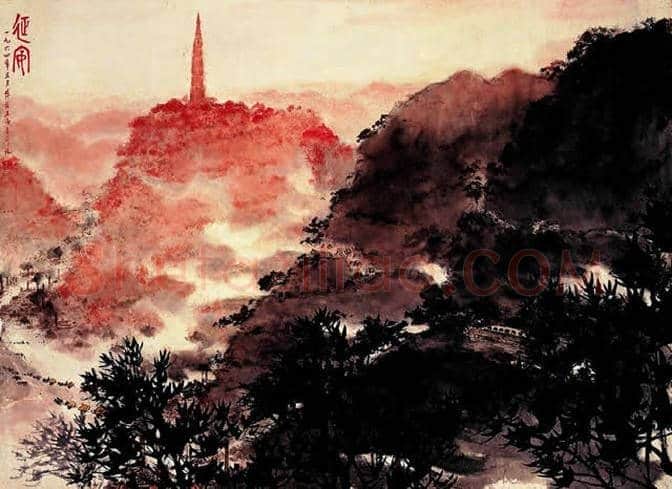傅抱石山水画高清大图，美醉了！ | 书画科普