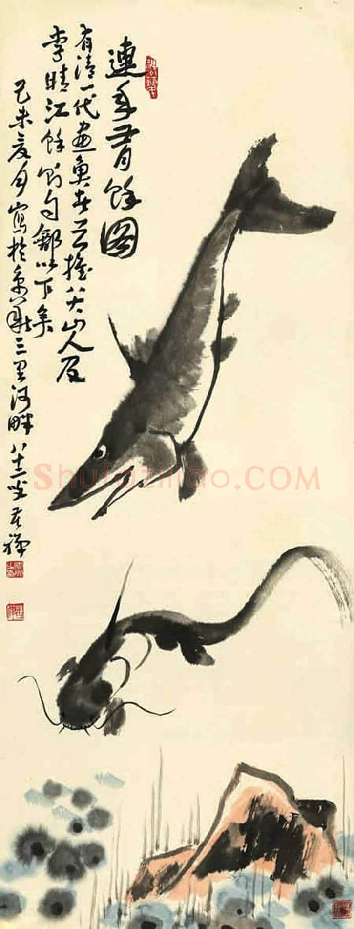李苦禅作品欣赏【50幅高清大图】 | 书画百科