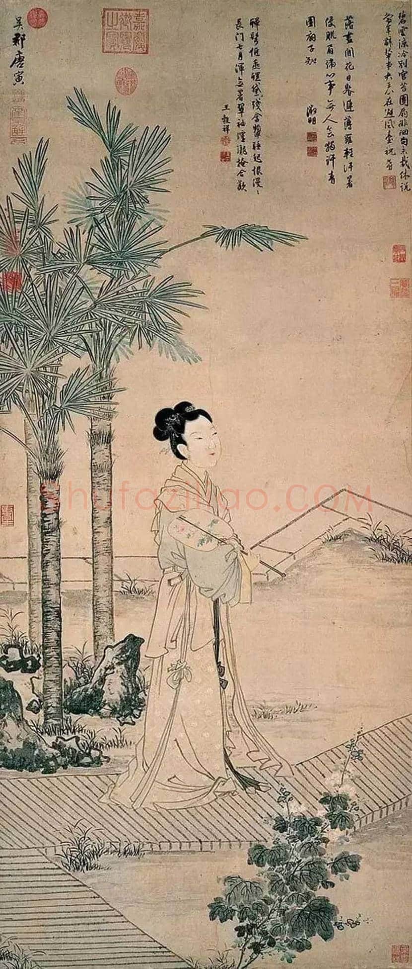 唐伯虎名作欣赏 | 书画文摘