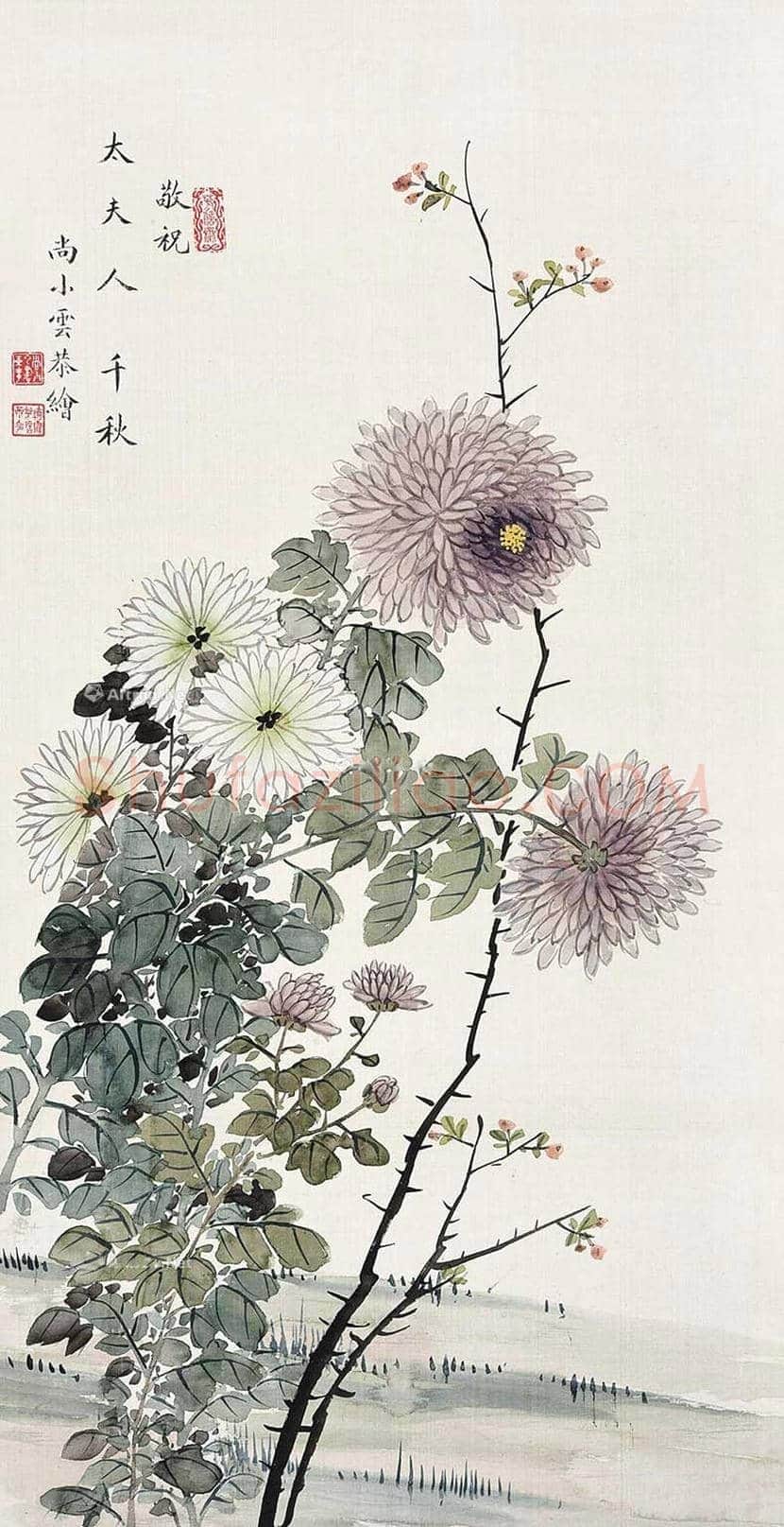 尚小云书画作品欣赏 | 书画讲解