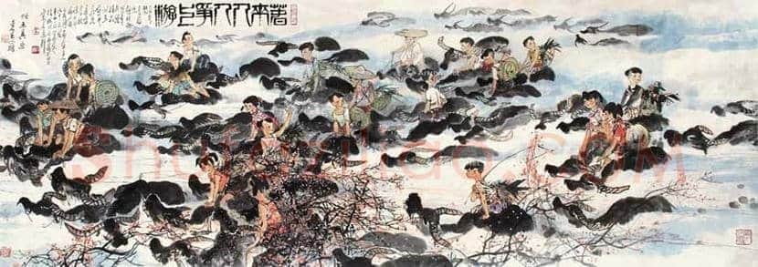钟增亚人物画欣赏 | 书画常识